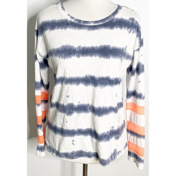 LISA TODD Mesh Inset Sleeve XSmall T-shirt Mesh  Tie Dye Long Sleeve‎ Gorpcore - Picture 1 of 4